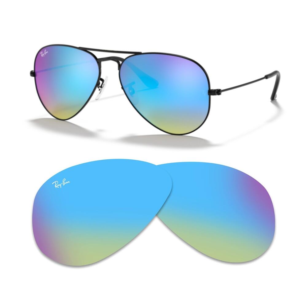 Original Replacement Lenses Ray-Ban RB3025 55M Aviator Classic or Polarized